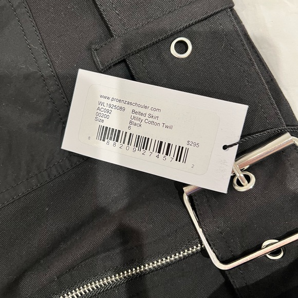 PROENZA WHITE LABEL | Belted mini skirt - Picture 4 of 7